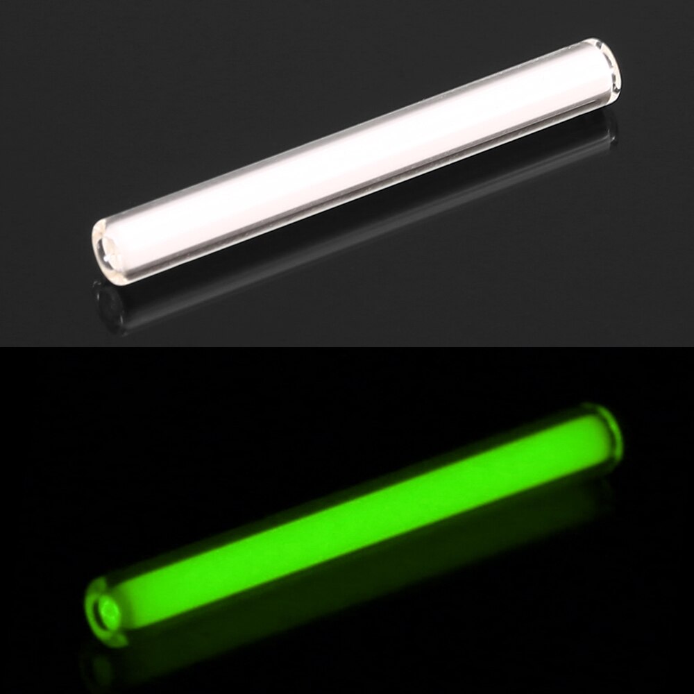 1pc 3mm*22.5 tritiumrør selvlysende udendørs nødlys lyser i mørke: Grøn
