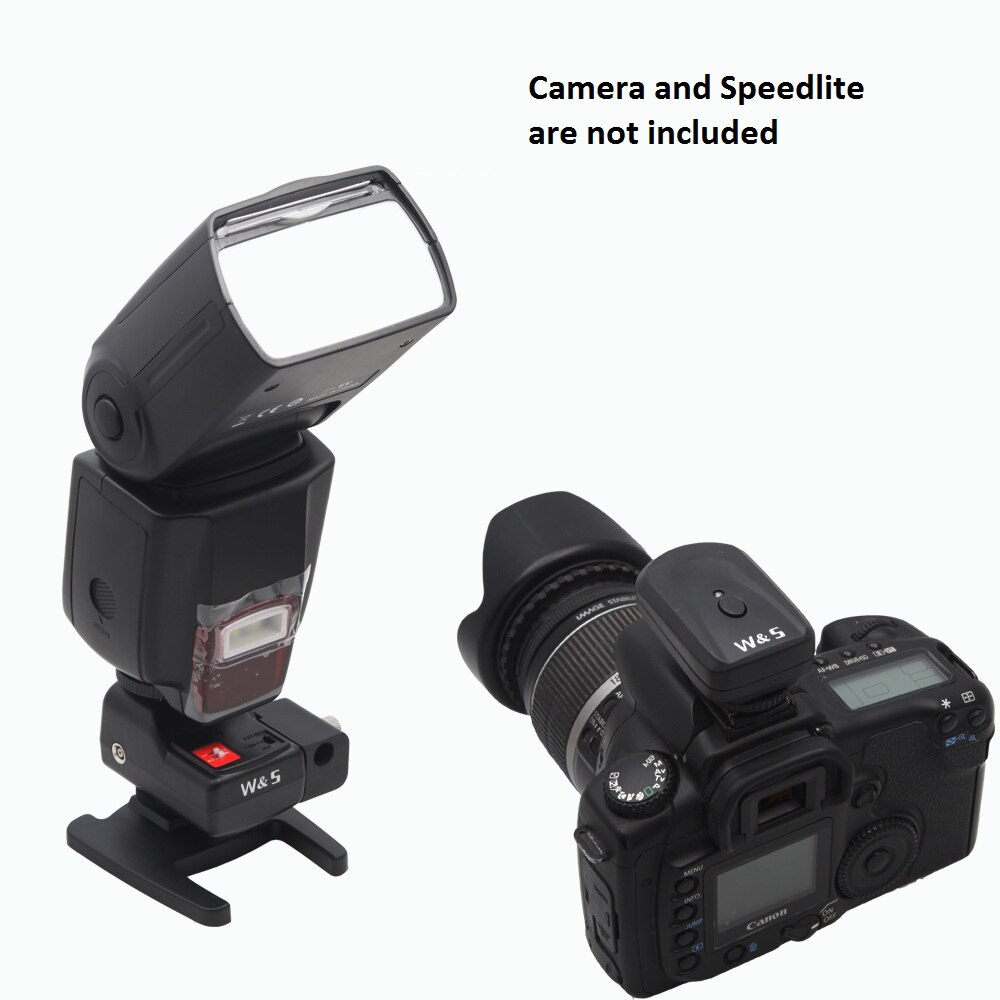 Wansen – 4 chaînes Radio sans fil Speedlite, déclencheur de Flash avec support de parapluie pour Canon Nikon Pentax Olympus