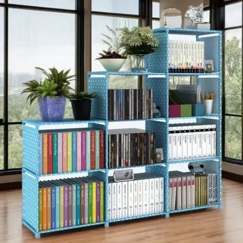 Armario multicapa a prueba de polvo, estantería divisoria de alta capacidad para dormitorio, armario de almacenamiento de montaje Simple abierto, muebles de dormitorio