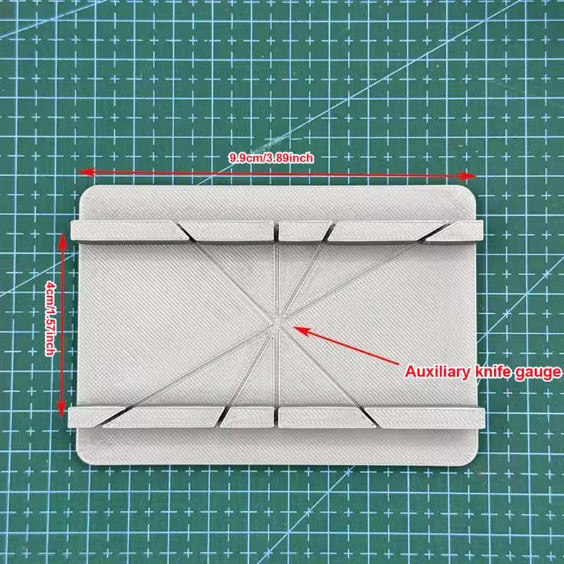 Multi-hoekig modelbouwgereedschap snijhulpmiddel 30 ° /45 ° /60 ° /90 ° hoeksnijder modelbouwgereedschap diorama bouwpakket modelbouw hobbygereedschap