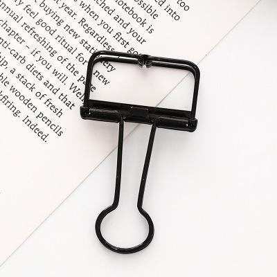 Metal Binder Clips For Journal Back To School Presented By Kevin&amp;sasa Crafts: black