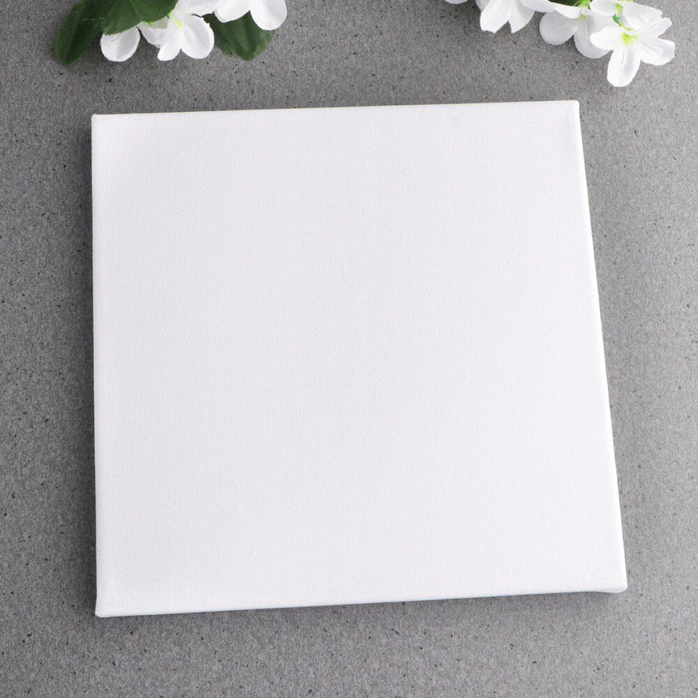 1Piece White Blank Square Artist Canvas For Canvas Oil Painting Wooden Board Frame For Primed Oil Acrylic Painting