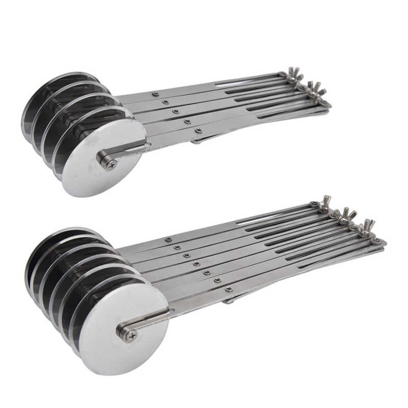Pastry Cutter Dough Cutter Adjustable Distance for Biscuits for Pizza for Cake
