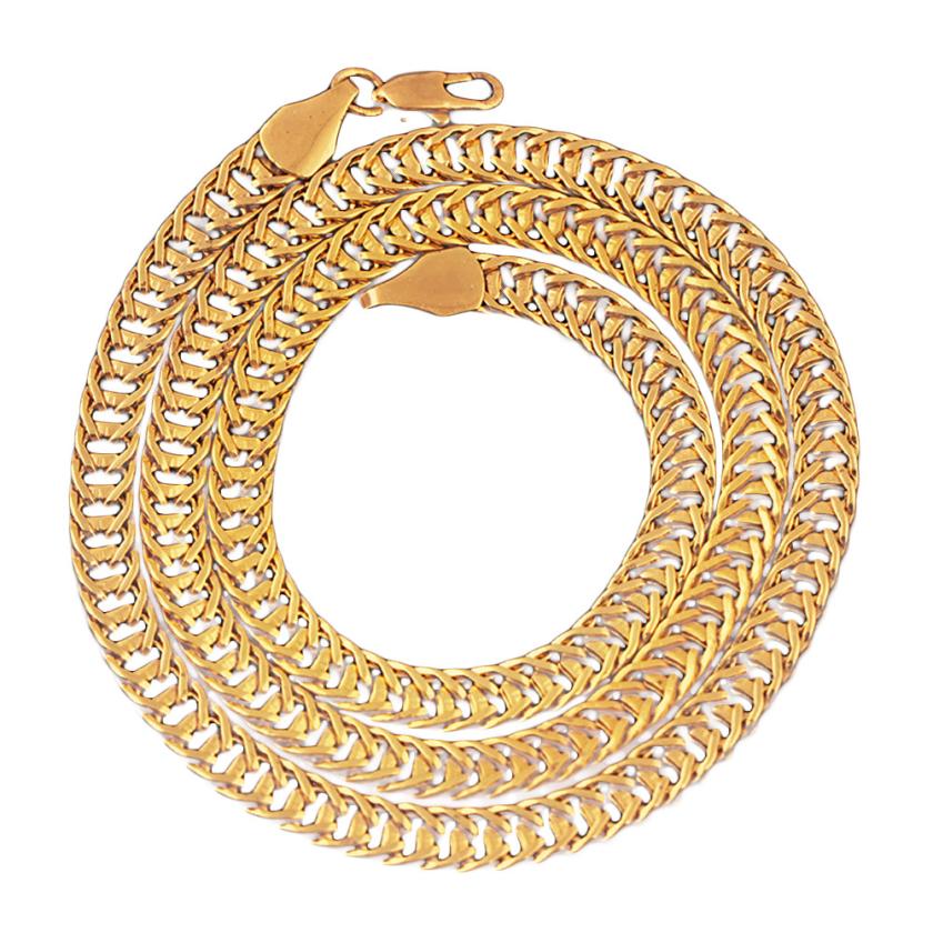 OTOKY hommes gourmette cubain collier Hip pop or colliers bijoux chaîne collier directe Dec28
