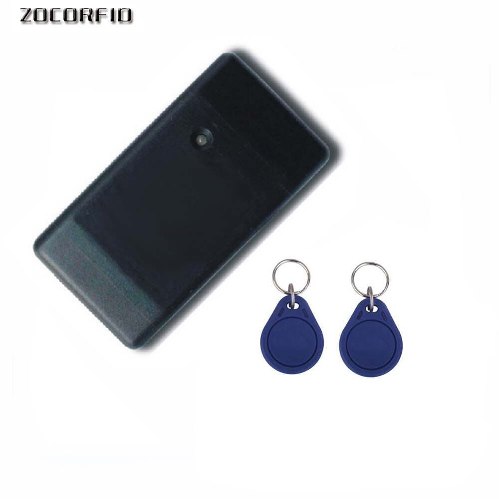 IP65 Waterproof MINI Access Card Reader 125 kHz ID RF EM Door Access Card Reader Wiegand26 RFID Terminal for Control Board: Default Title