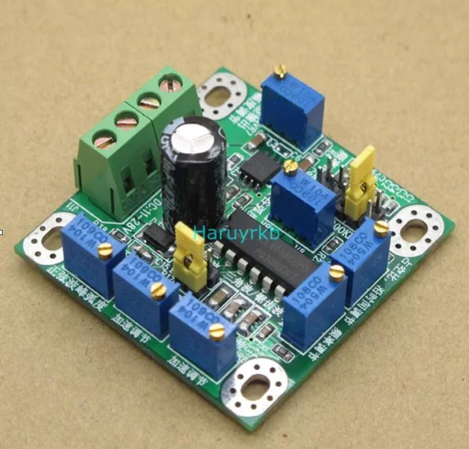 10Hz-300KHz PWM Signal Generator Module - Square wave &amp; Triangle wave &amp; sawtooth wave Sine wave generator DC 12V 24V