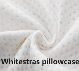 Kussenslopen van polyester, kussensloop voor traagschuim, micro-elastische flanellen kussensloop, beddengoed kussensloop: Witte sterren / 6032cm