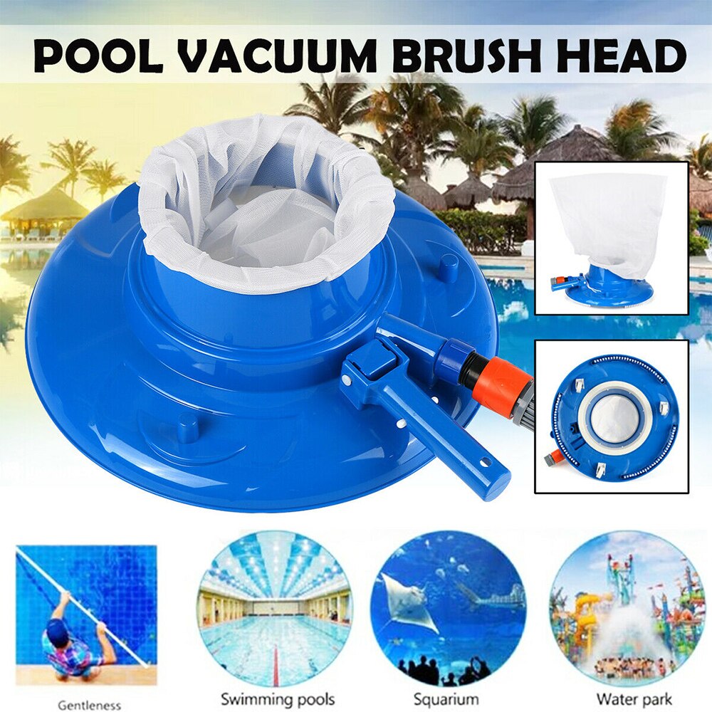 1 Set Jet Swimming Pool Suction Vacuum Cleaner Floating Objects Cleaning Tools Suction Pond Fountain Vacuum Brush Cleaner