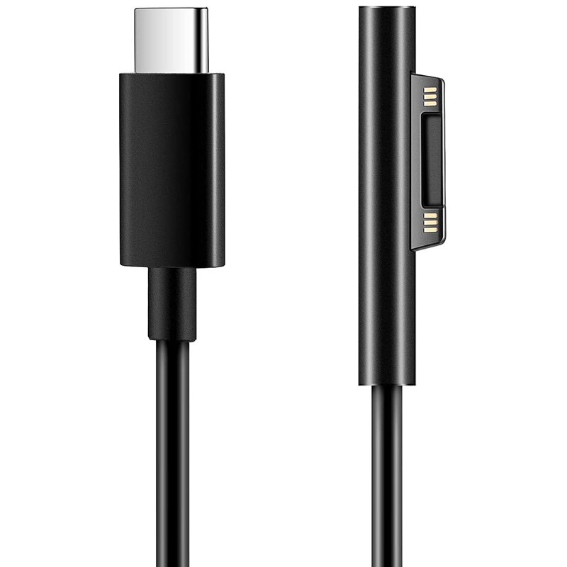 For Surface Connect To USB C Charging Cable Compatible For Surface Pro 3/4/5/6/7, Surface Laptop 3/2/1,Surface Go: Default Title