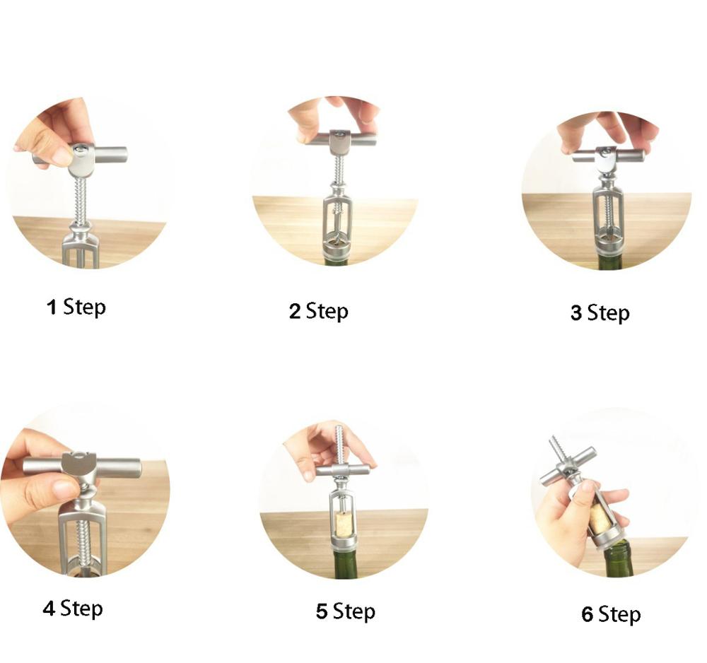 Zinklegering Creatieve Wijn Flesopener Kurkentrekker Leverage Kurkentrekker Voor Bar Gereedschap Wijn Stopper