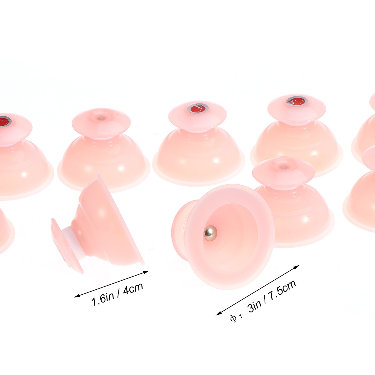 10 stk silikon kinesisk kopping terapi sett massasje terapi kopping kroppsforming eliminere tretthet bli kvitt revmatisme kopping