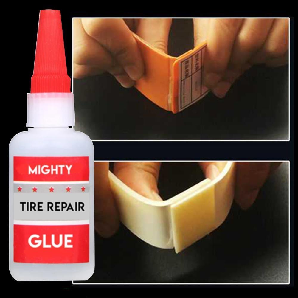 Colle puissante pour réparation de pneus, 30ml, mastic pour crevaison de pneus, Patch de colle pour réparation de vélos, pour métal, plastique, voiture, pneu à souder en bois, Ce Z0O8