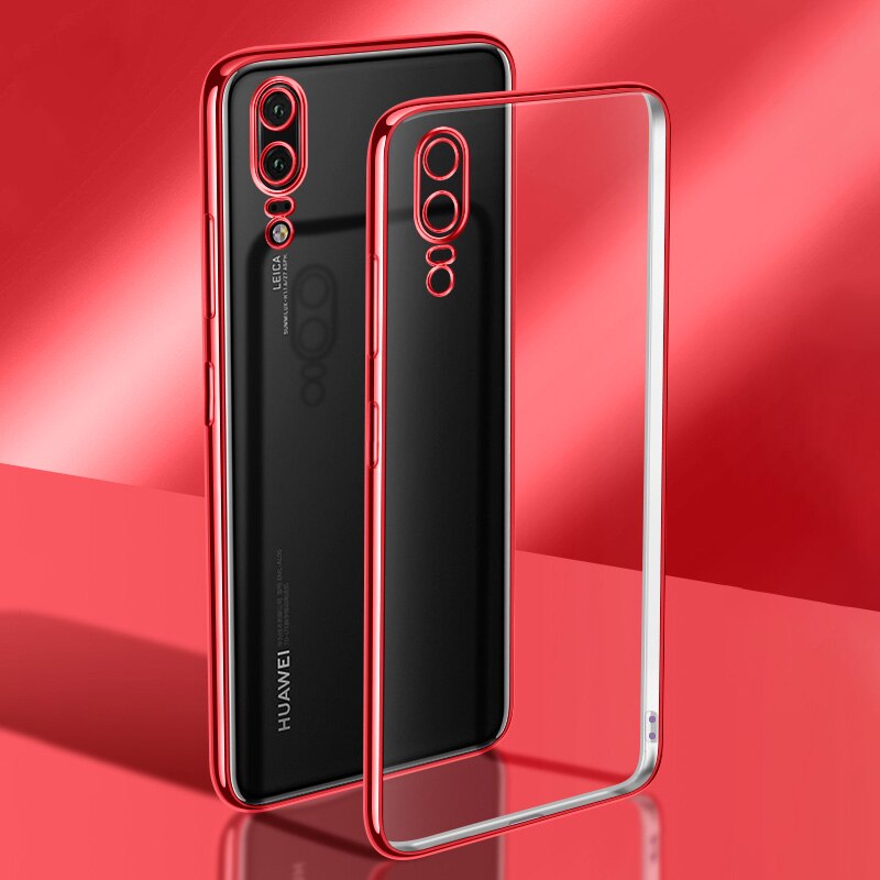 Kameraschützende silikon-handyhülle für huawei  p20 Profi/  p20 Profi, weiche, klare, ultradünne rückseite, transparentes, schlankes tpu: P20 profis / verrotten