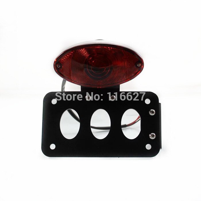 Brake Achterlicht Kenteken Beugel Sportster Chopper XL Bobber Custom DIY Black Side Mount Voor Harley