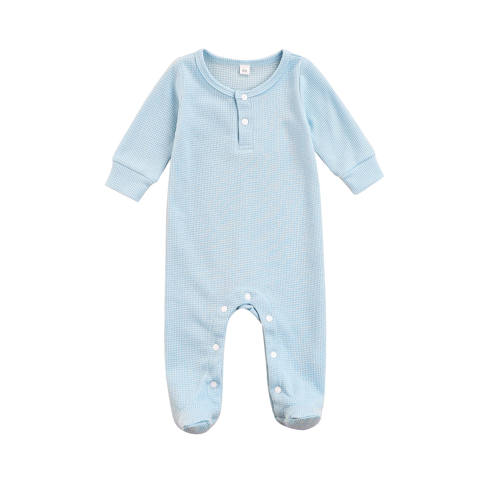 Pudcoco Stijl Pasgeboren Baby Meisje Jongen Bloemen Footies Jumpsuit Outfits Kleding: C / 9 12Months
