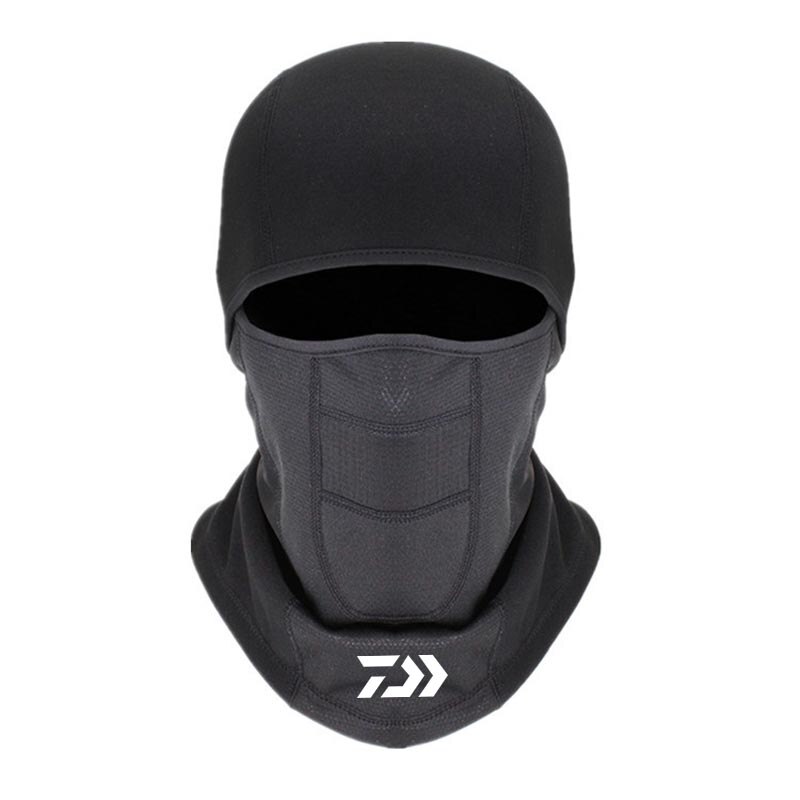 Masque de pêche en tissu de Ski imperméable pour hommes, Protection complète du visage, coupe-vent, sport de plein air, cyclisme, hiver: HK-Bbai