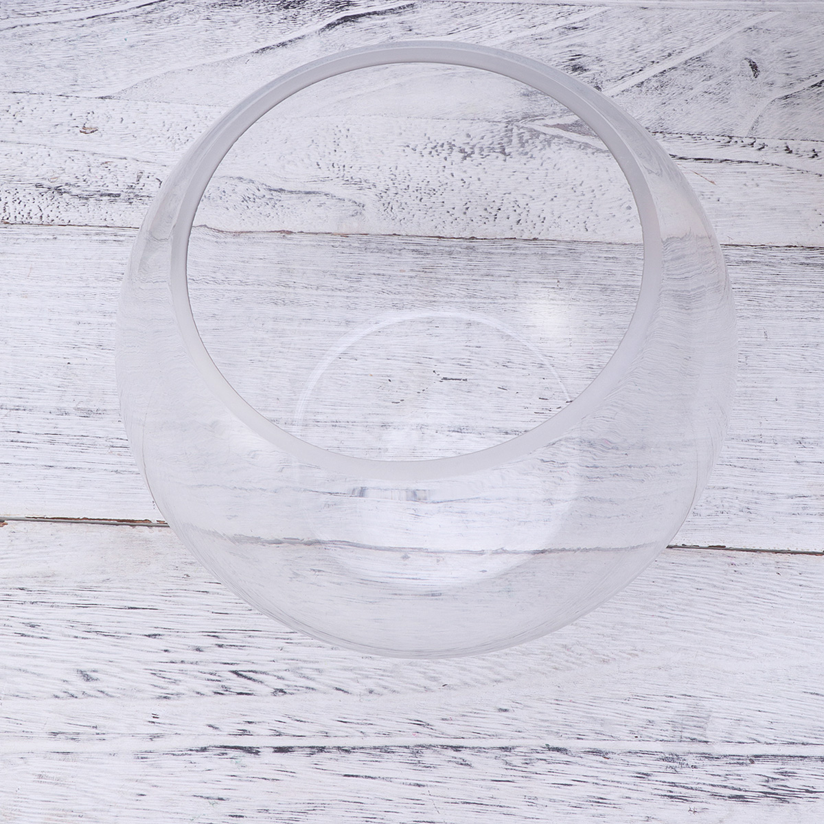 Aquarium en verre rond de 20cm, Globe de poisson , Terrarium en verre pour maison hôtel taille du poisson