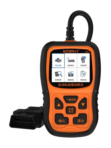 OM123 Auto Diagnoseapparaat Obd Running Computer Algemene Decoder Motorpech Code Light Clear: 2