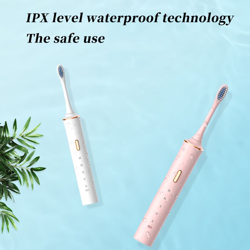 Smart electric toothbrush adult students soft hair automatic USB charging ultrasonic couples brushing comfortable and healthy