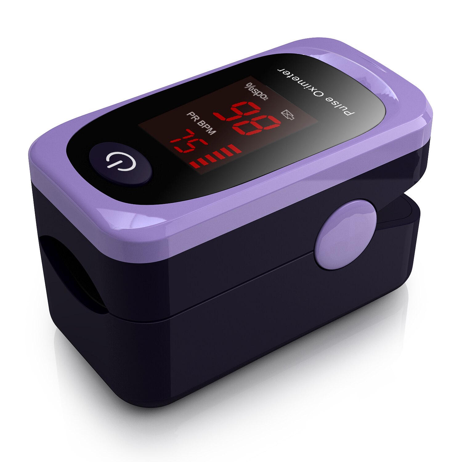 Digital Fingertip Pulse Oximeter LED Display Blood Oxygen Sensor Saturation SpO2 Monitor Measurement Meter with Beep Sound