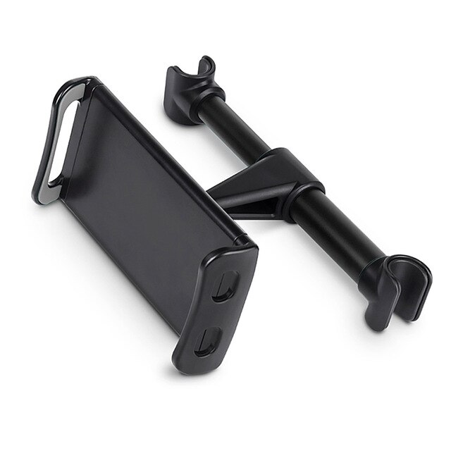 Supporto per Tablet con sedile posteriore per auto ruotato regolabile universale per IPad Mini 3 4 I Pad MiPad supporto per Tablet con poggiatesta per sedile posteriore per bambini: Black