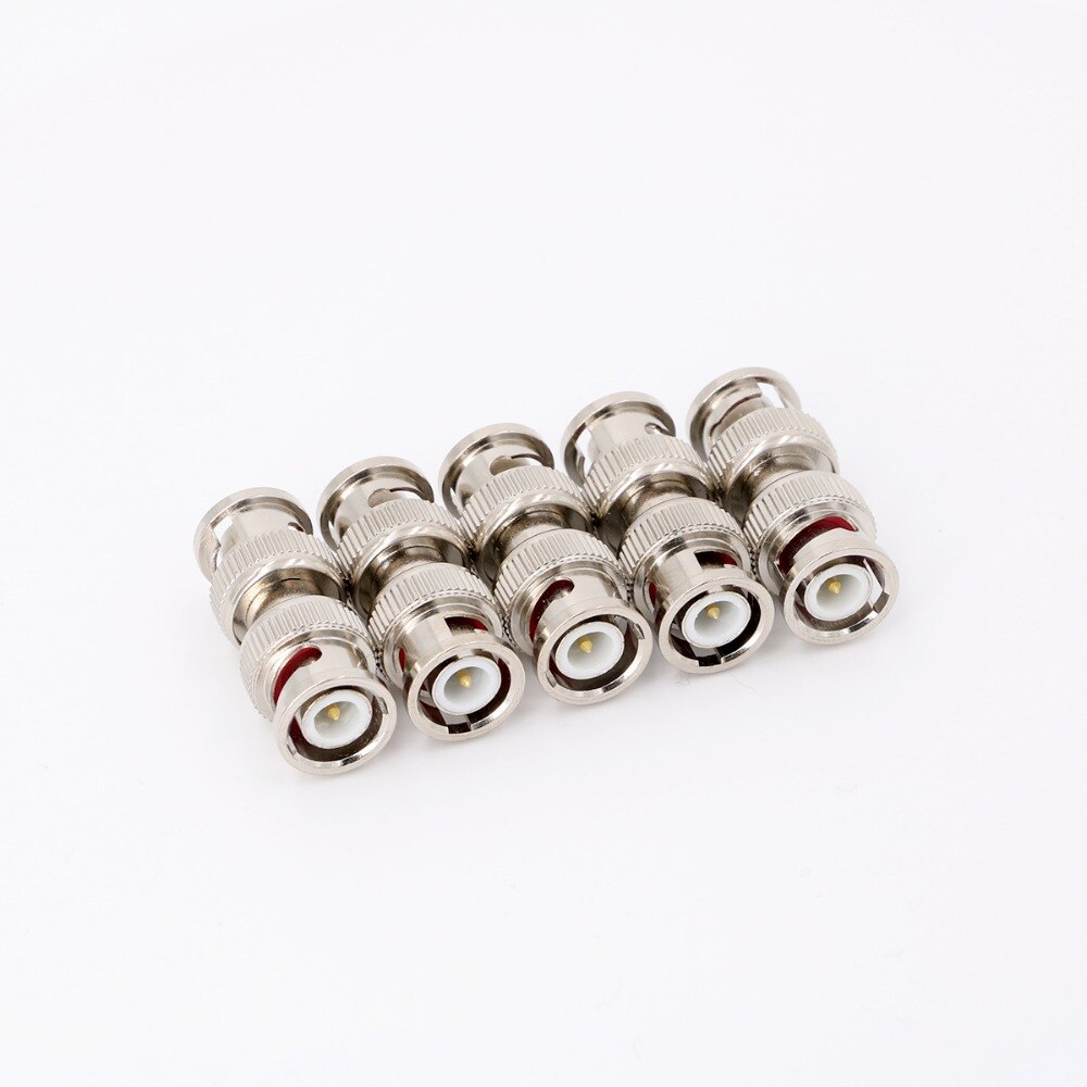 BNC Stecker BNC Auf RCA Adapter | CCTV Kamera Adapter | Vernickelt | Für Sicherheitskameras & TV Kabel RCA Buchse
