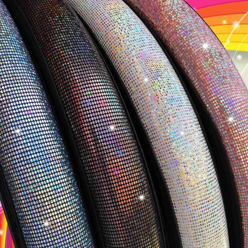 Coprivolante per auto con strass per Peugeot 307 308 407 206 207 3008 406 208 2008 508 408 306 301 4008 5008 807