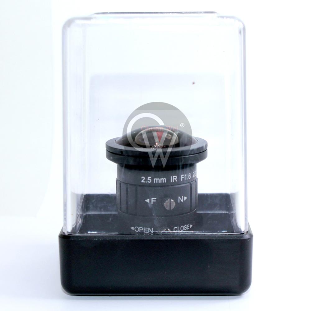 8.0 Mega Pixel 4K 2.5mm CS mount F1.6 Lens 2/3" ir correction 4K CCTV lens for Security CCTV Camera