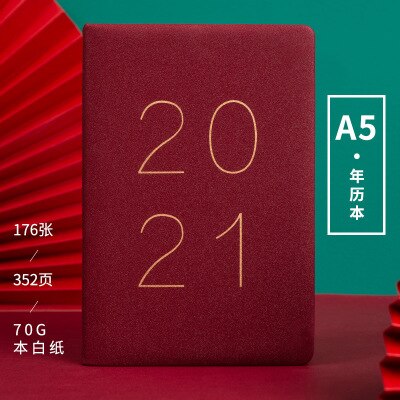 365 Days Daily Monthly Planner Notebook School Office Agenda Planner Organizer Notebook Stationery Plan Book: Type A