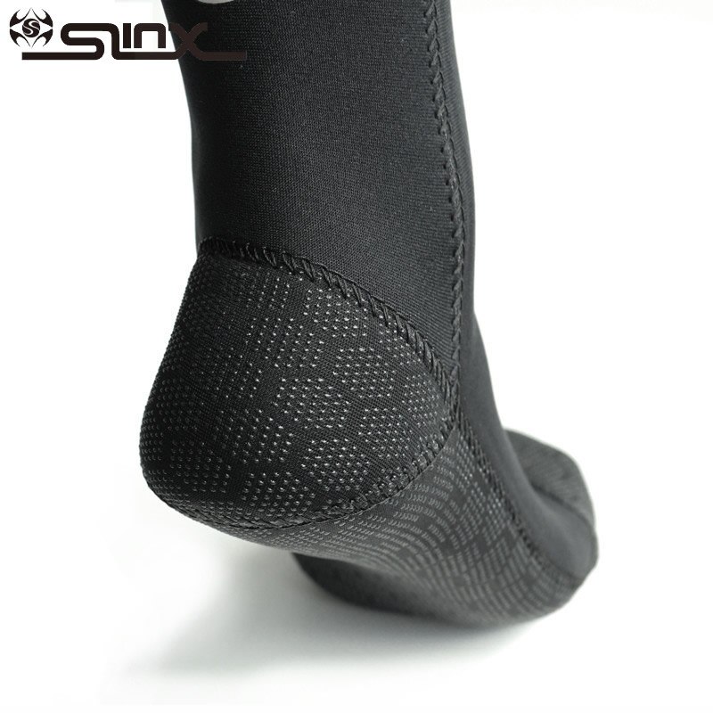 SLINX-Calcetines de buceo de neopreno, 1 par, traje de neopreno para mantener el calor, botas de natación, zapatos de esnórquel, calcetines de baño