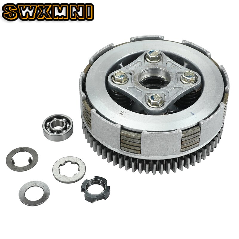 Lifan 140cc Komplette Manuelle Kupplung Montage kit Für 55mm Bohrung LF 140 140cc 1P55FMJ Horizontale Kick Starter Motoren Schmutz pit Bike
