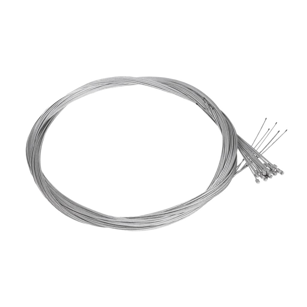 20 piezas de cambio interno para Bicicleta, cambio de marchas, 2m x 1mm, Bicicleta de Cables de cambio interior