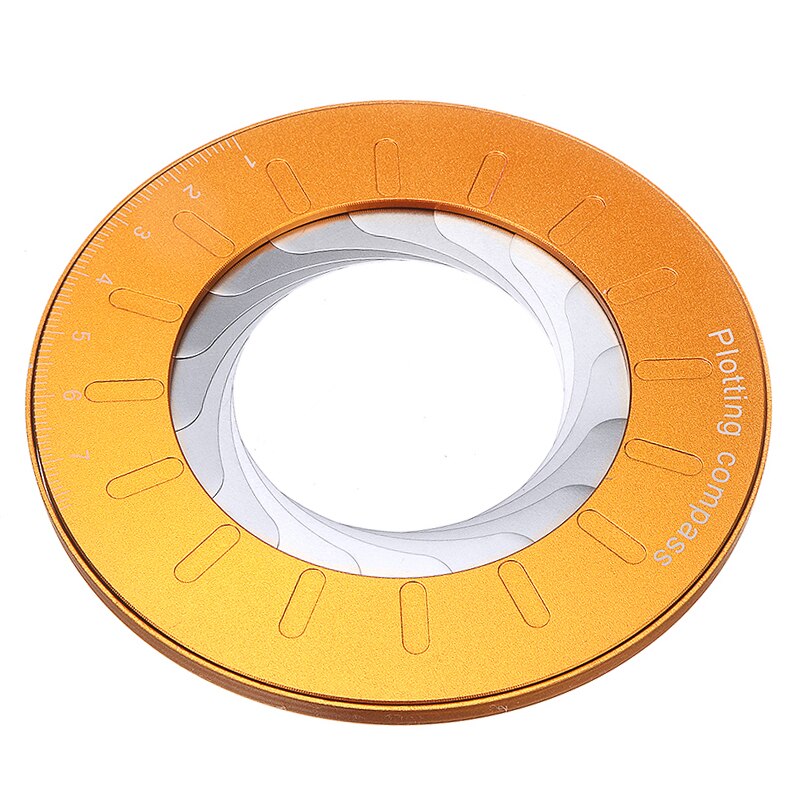 1pc High-Precision Circle Drawing Tool Math Measuring Ruler Round Adjustable Size DIY Plotting Compass Drafting Drawing Rulers