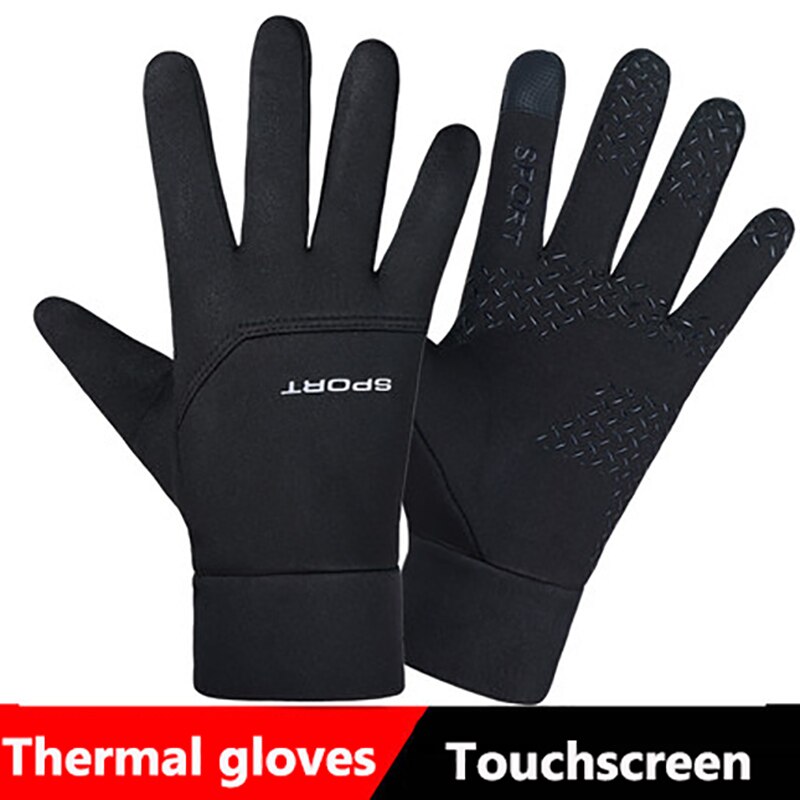 Outdoor Sport Winter Thermische Handschoenen Touchscreen Texting Rijden Handschoenen Anti-Slip Handschoenen Warm Fleece Handschoenen Voor Mannen Vrouwen