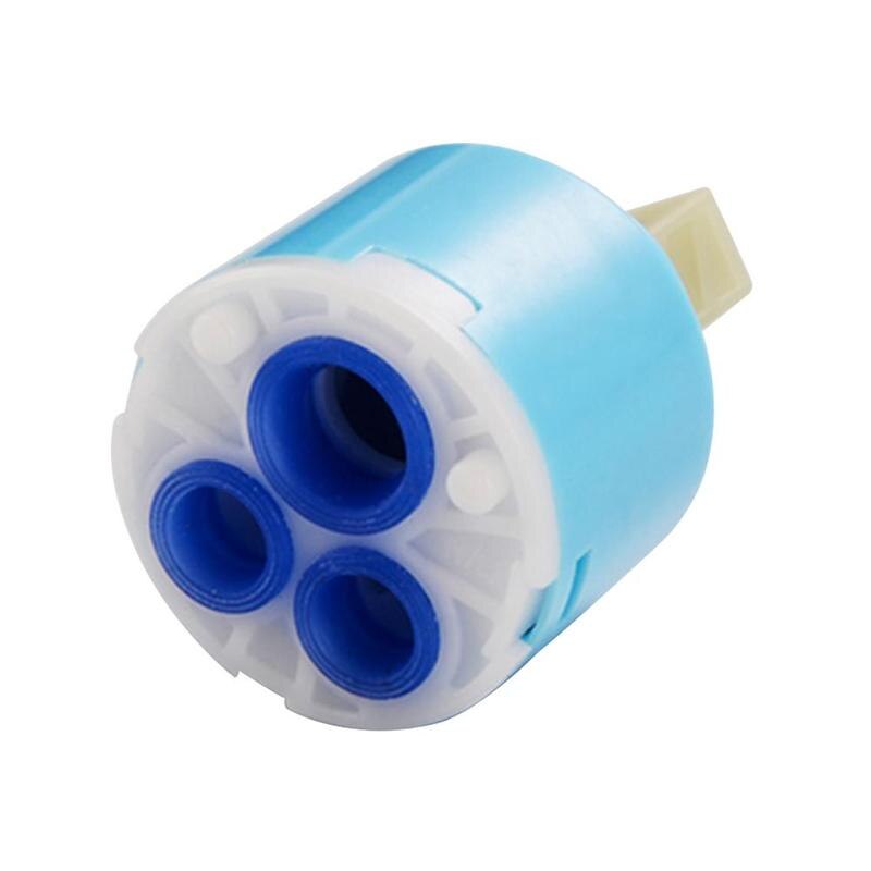 35mm/40mm cartucho de disco cerâmica interior azul e verde torneira da válvula misturador água para substituir parte