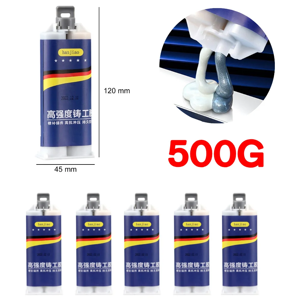 Extra Strong Foundry Glue HighTemperature Casting Repair Glue Heavy Duty Liquid Metal Welding Filler for Welding Copper Aluminum: Blue
