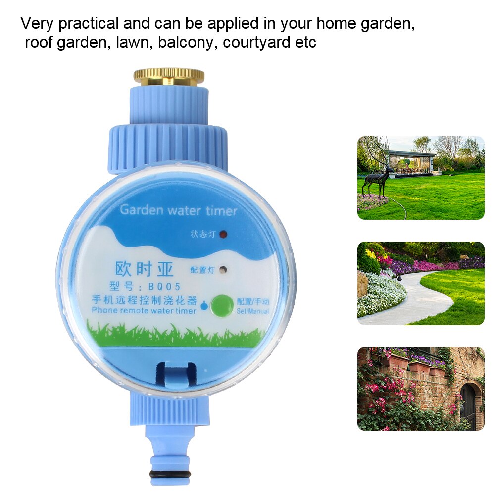 Elektronisk vanningstimer smart hagevanntimer vanningssystem wifi sprinklersystem kontroller app fjernkontroll