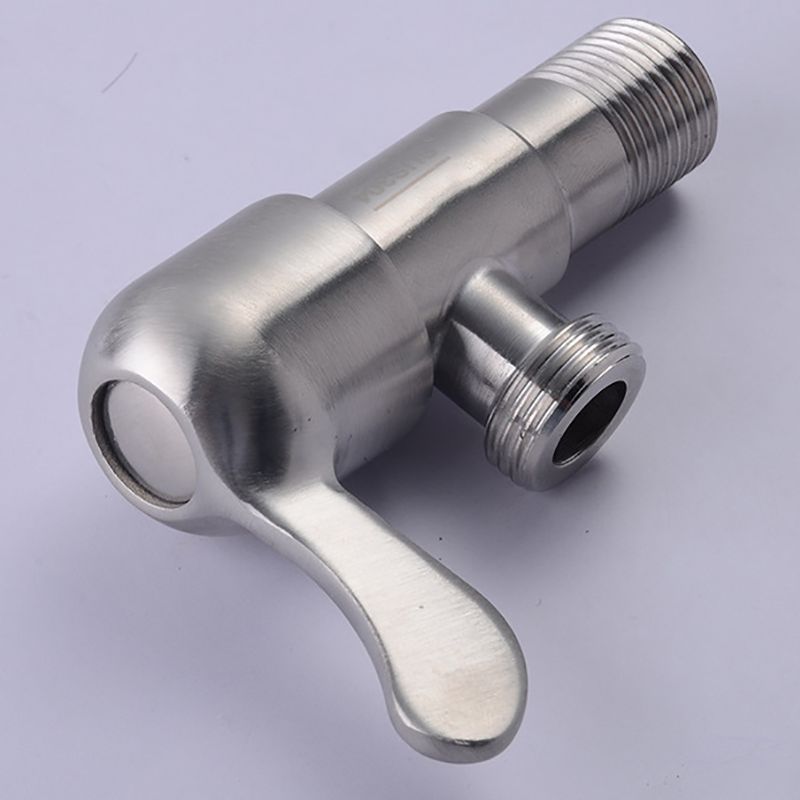 Stainless Steel Angle Stop Valve and Cold Water Switch for Faucet Water Heater Toilet G1/2 Universal Shut Off Valve