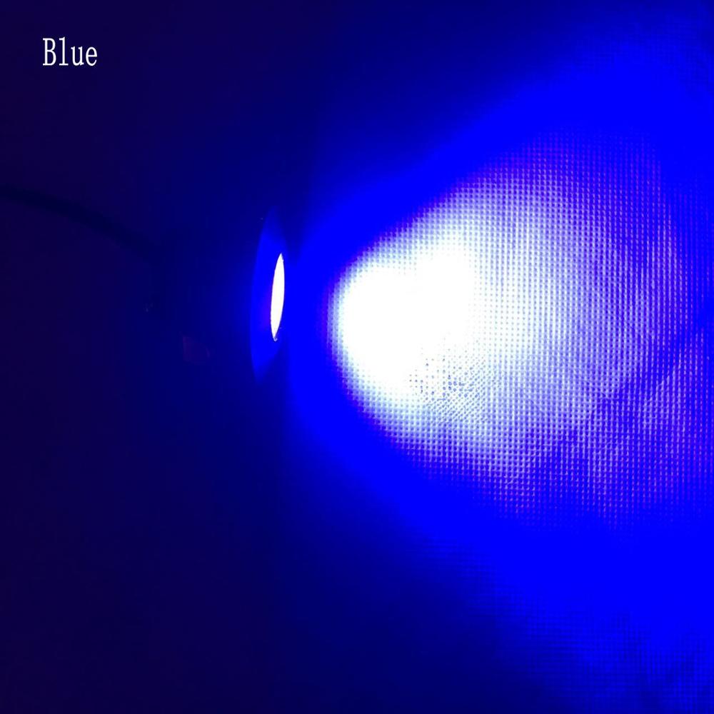 1pcs balck fram blue color Mini LED Downlights 3.5W 39mm 100V-240V Jewelry Display Ceiling spots Recessed Cabinet Spot Lamp