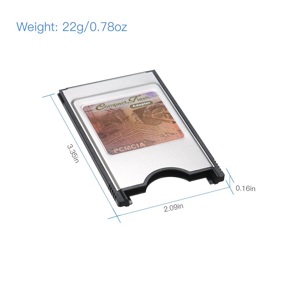 Adaptateur Flash Compact PCMCIA adaptateur lecteur de carte CF carte à carte PCMCIA adaptateur pour ordinateur portable pour Machine-outil