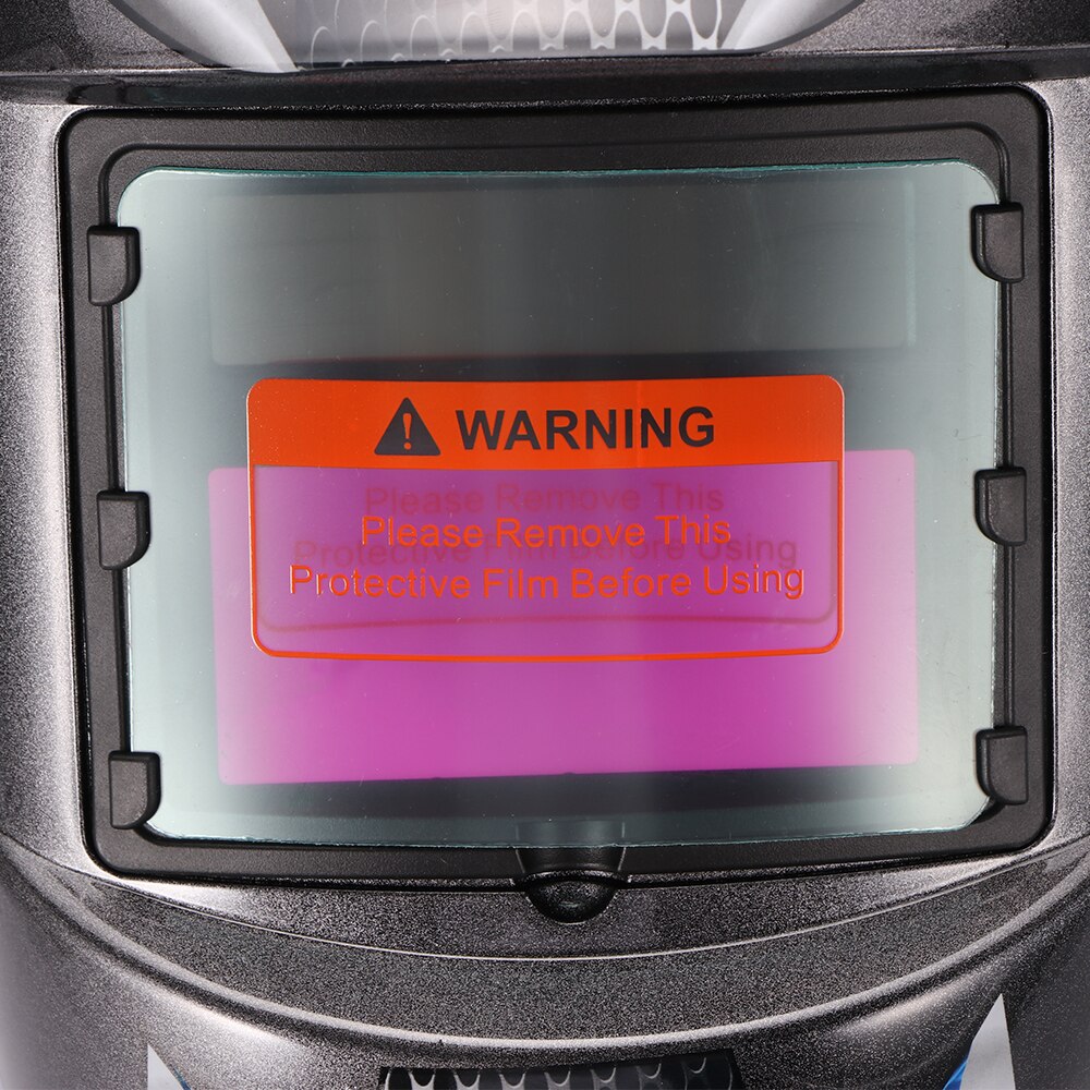 Solar Automatic Welding Helmet Welding Mask Head-Mounted Goggles Light Filter Welding Cap Protective Helmet Flat Flip Half 1PC