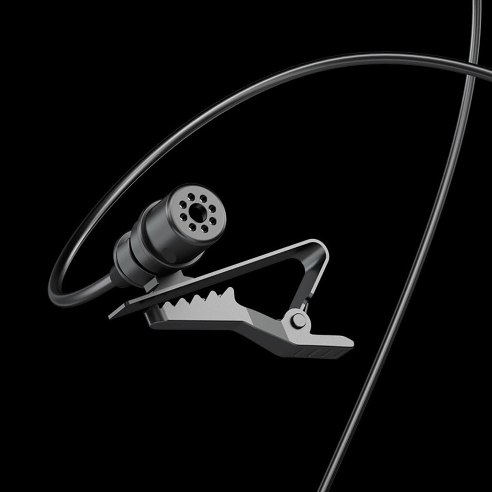 RE230 Lavalier Microfoon Revers Microfoon Voor Camera Pc Omnidirectionele Revers Mic Ruisonderdrukking Voor Video Interview