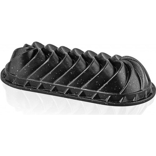 Le téflon noir de moule de gâteau de bâti de bâton en aluminium de granit l'adhérence ne fait pas 34*15-taille Durable moule de gâteau