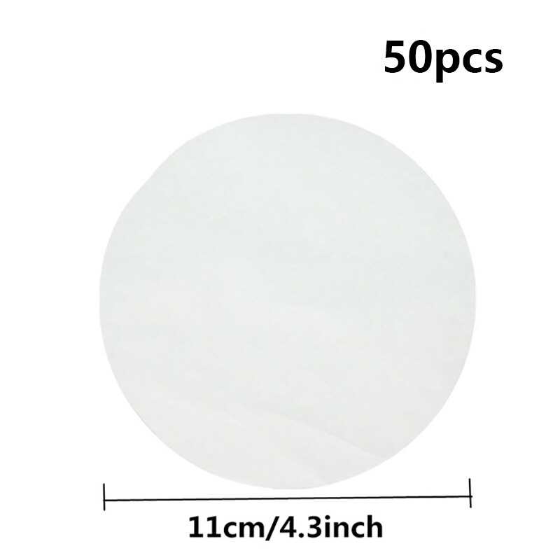 Hamburger Maker Round Shape Non-Stick Chef Cutlets Hamburger Meat Beef Grill Burger Press Tools BBQ Kitchen Accessories: paper 50pcs