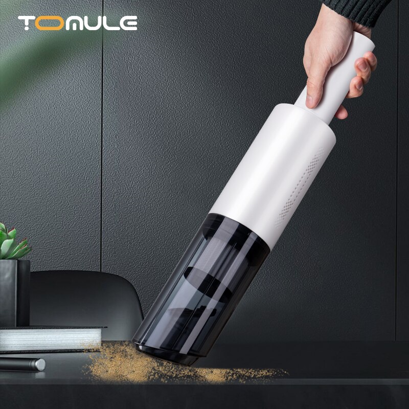 Tomule Draagbare Draadloze Auto Stofzuiger Handheld Automatische Stofzuiger Hoge Zuigkracht Huis Schoonmaken Mini Stofzuiger