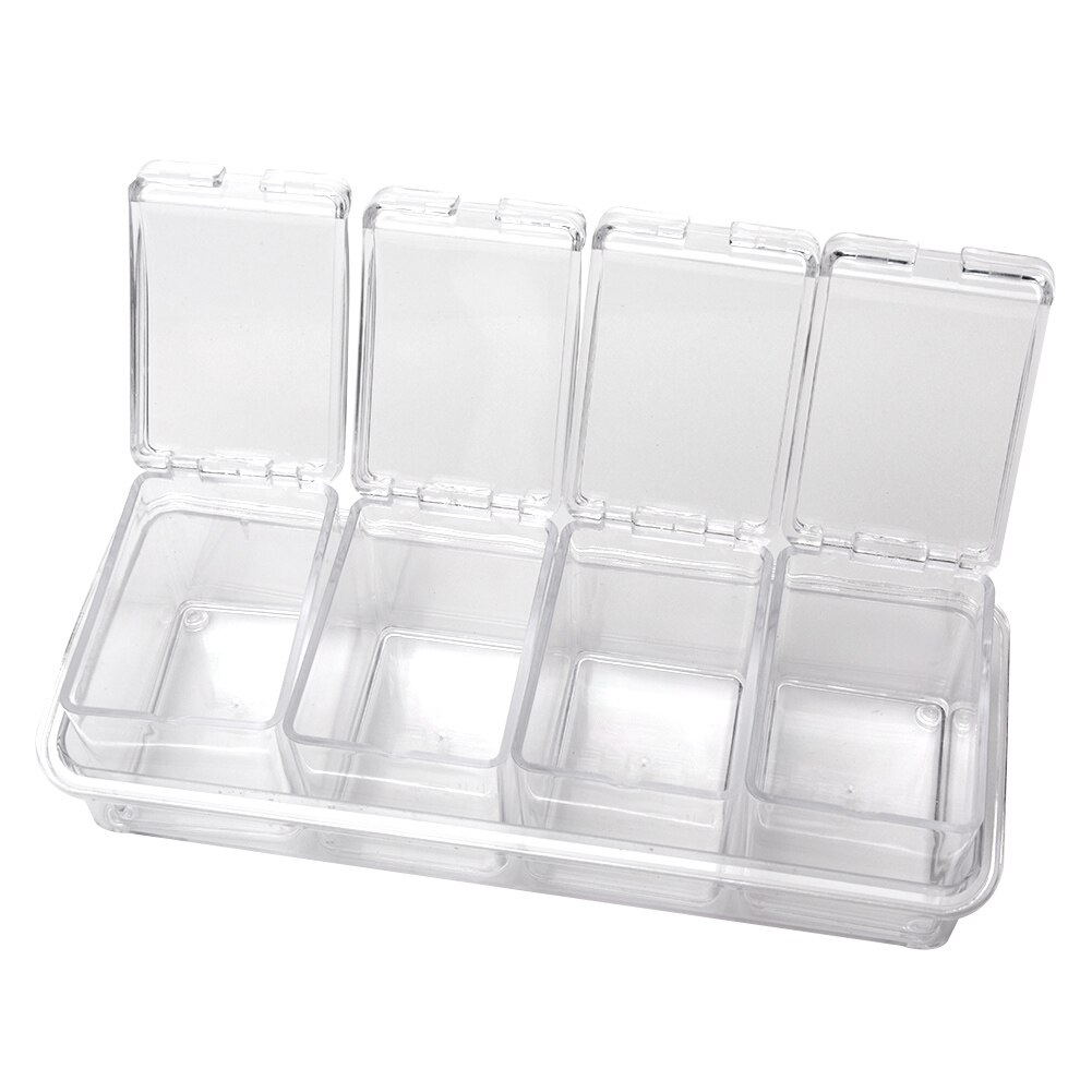 Spice Jar Seasoning Box Kitchen Spice Storage Bottle Jars Transpar