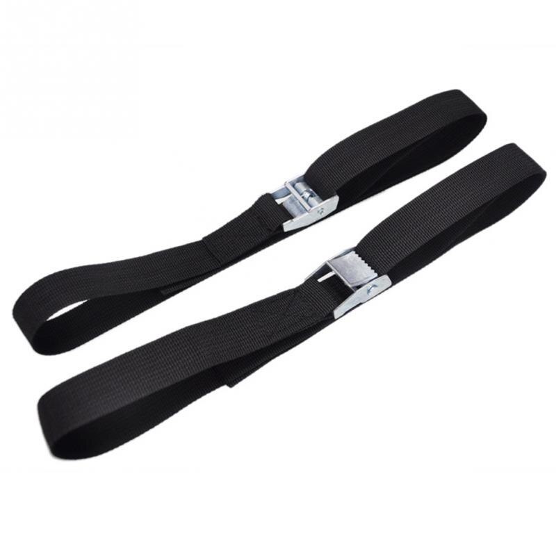 2pcs Car Cargo Fastener Truck Ratchet Belt Heavy Duty Multifunctional With Buckle Bike Zinc Alloy Lashing Tie Down Strap Strong