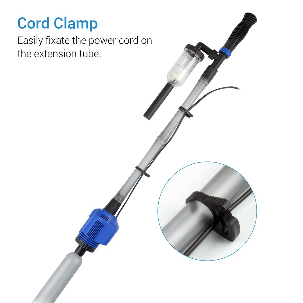 Nettoyeur électrique de gravier pour Aquarium, Siphon, filtre à eau lave-vaisselle pour réservoir de poissons, outils d&#39;aquarium