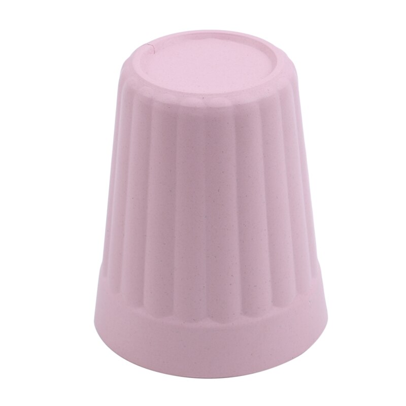 Plastic Eco-Friendly Toothbrush Cup Bamboo Fiber Environmental Water Children Breakfast Wheat Straw Coffee Tea Milk Drink Cup