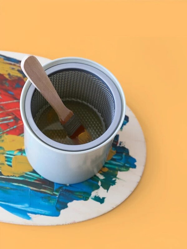 Borstel Wassen Emmer Multifunctionele Wassen Pen Vat Penselenbakje Art Supplies Borstel Wassen Tool Art Sets